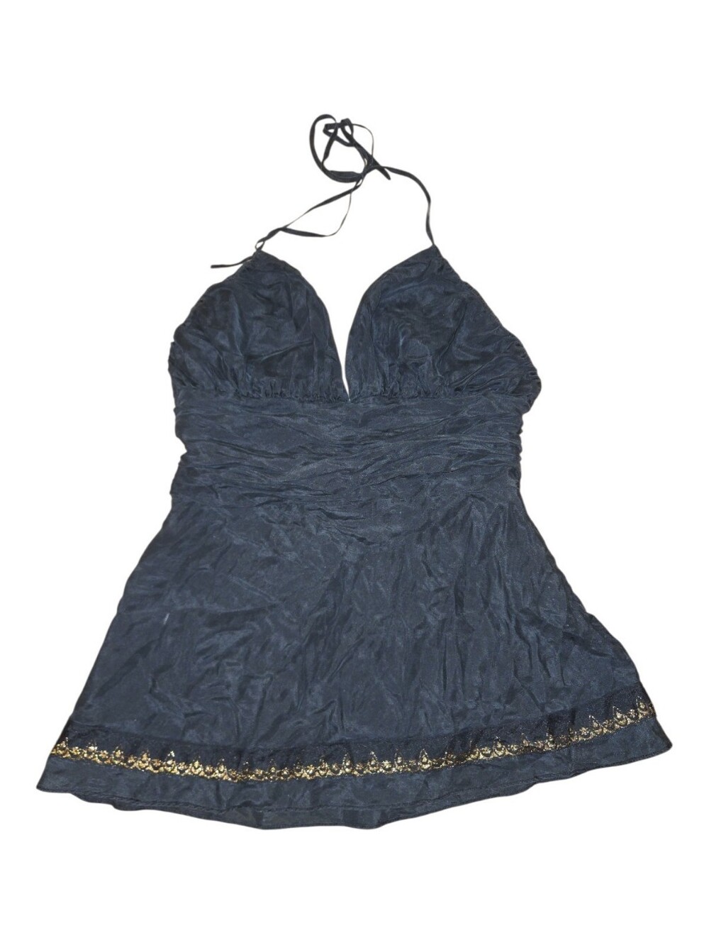 Express Black Silk Shell Top Size S